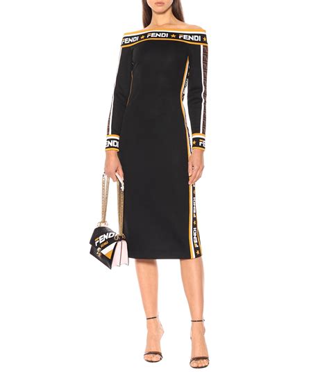 fendi mania jersey dress|fendi jeans sale.